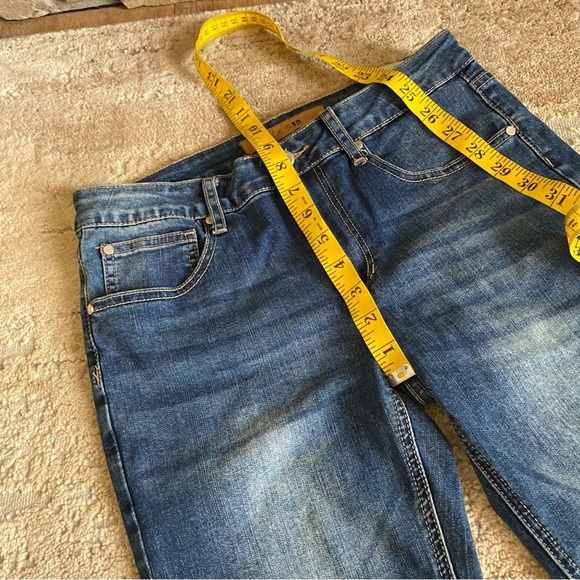 Joe's Jeans Skinny Jeans Medium-Dark Wash Mid Rise No Distressing: 14 - Picture 6 of 11